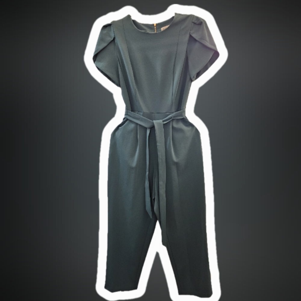 Calvin Klein Teal Jumpsuit
